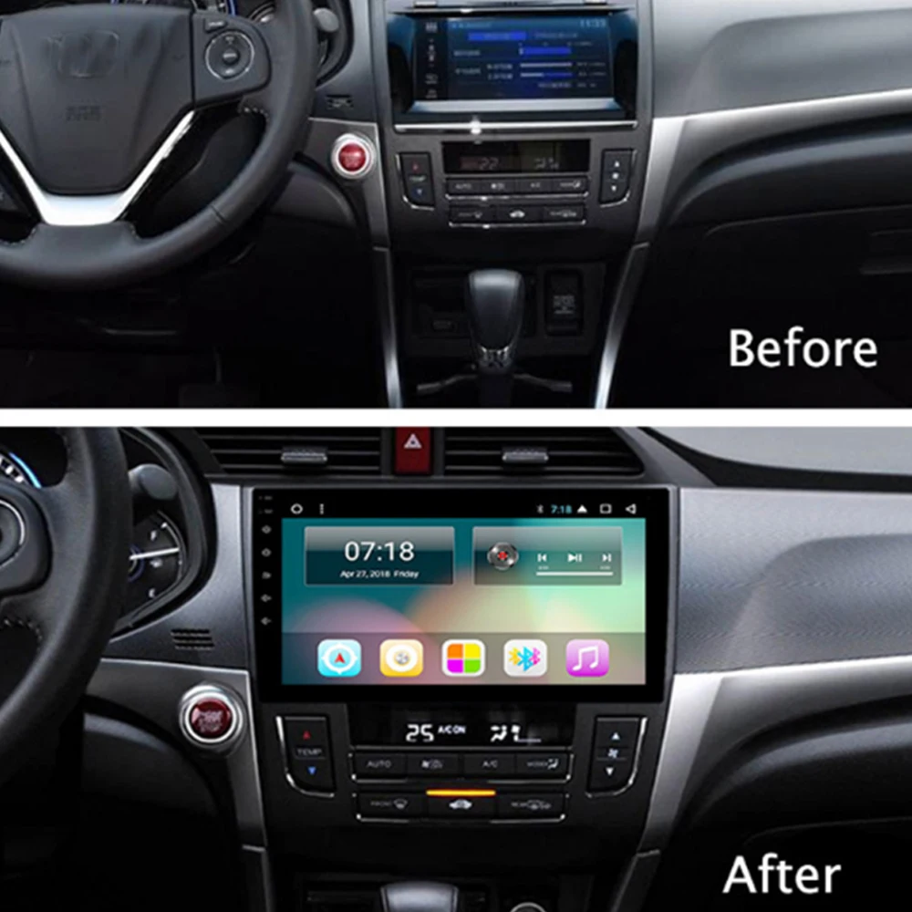 Best Car radio Android multimedia player For Honda Crider Automatic air condition 2013~2016 Car touch screen GPS Navigation 0