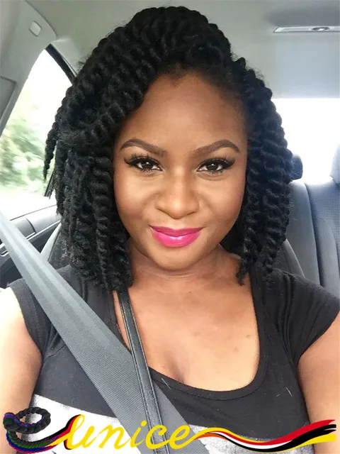 12inch New Short Length Havana Braiding Twist Synthetic Crochet 12inch New Short Length Havana Braiding Twist Synthetic Crochet Braids Mambo For Kids And