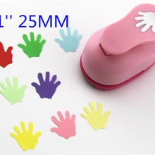 Ладонь ручной 1 ''25 мм diy ремесло Дырокол записная книжка с отрывными листами бумажный резак Дырокол детское устройство для тиснения perfurador S2991