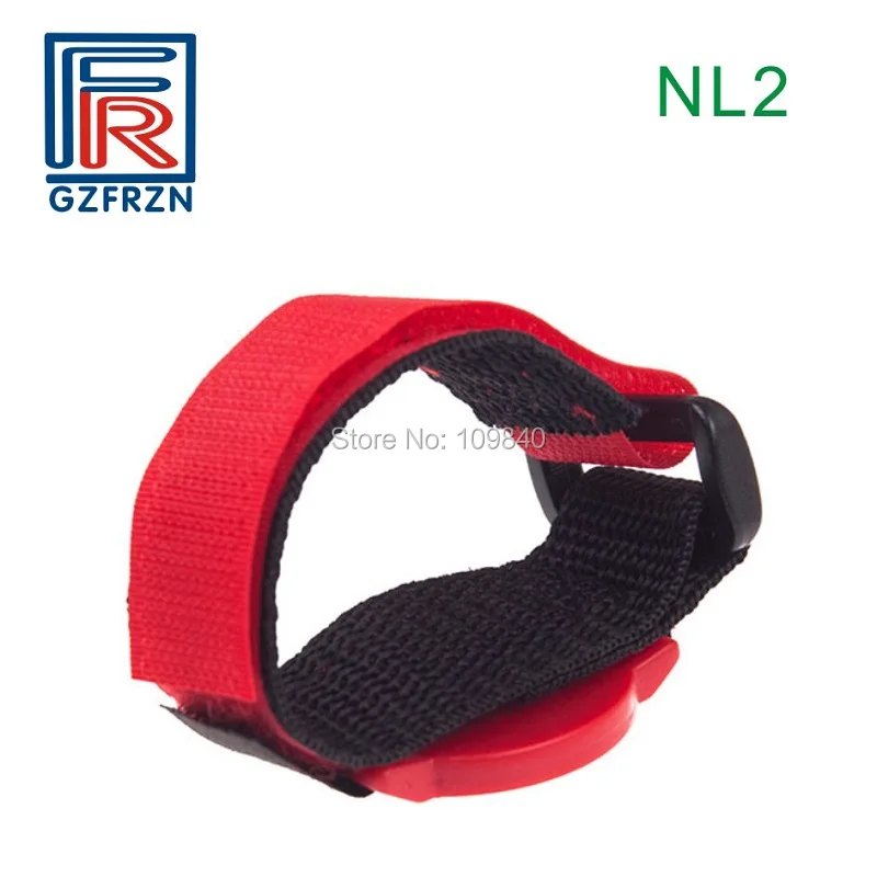 100pcs/lot  ISO18000-6C RFID nylon wristband 860-960mhz proximity bracelet for access control system