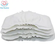 Herbabe 5 Layers Diapers Inserts Washable Reusable Bamboo Cotton Baby Cloth Diapers Pocket Absorbent Nappies Liners Dropship Herbabe 5 Layers Diapers Inserts Washable Reusable Bamboo Cotton Baby Cloth Diapers Pocket Absorbent Nappies Liners Dropship