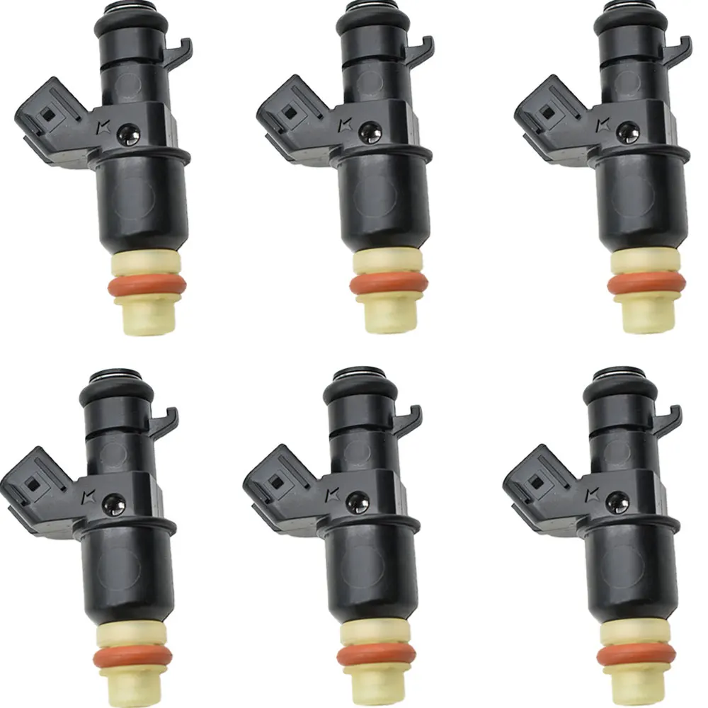 

6Pc Fuel Injector Nozzle For Honda City Jazz Fit 1.5L 16450-PWC-J01 good quality 16450 PWC J01