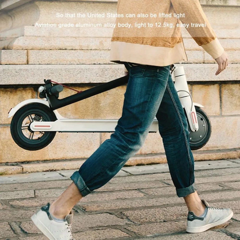 Sale 2018 Xiaomi Electronic Scooter 2 Wheels Foldable Smart Scooter Skate Board Hoverboard Adult 30km Battery Bike Kick Scooters 5