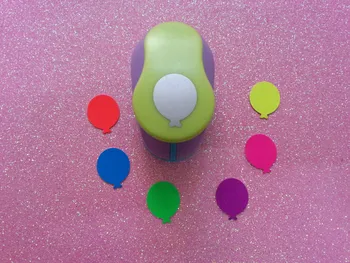 

free shipping 1" air balloon shape of craft punch cortador de papel de scrapbook furador de eva paper punch scrapbook punch