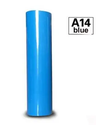 1 лист, 1" x 40"/30 см x 100 см, новинка, ПУ теплопередача, виниловая пленка для резки, пресс, железная футболка, плоттер - Цвет: lake blue