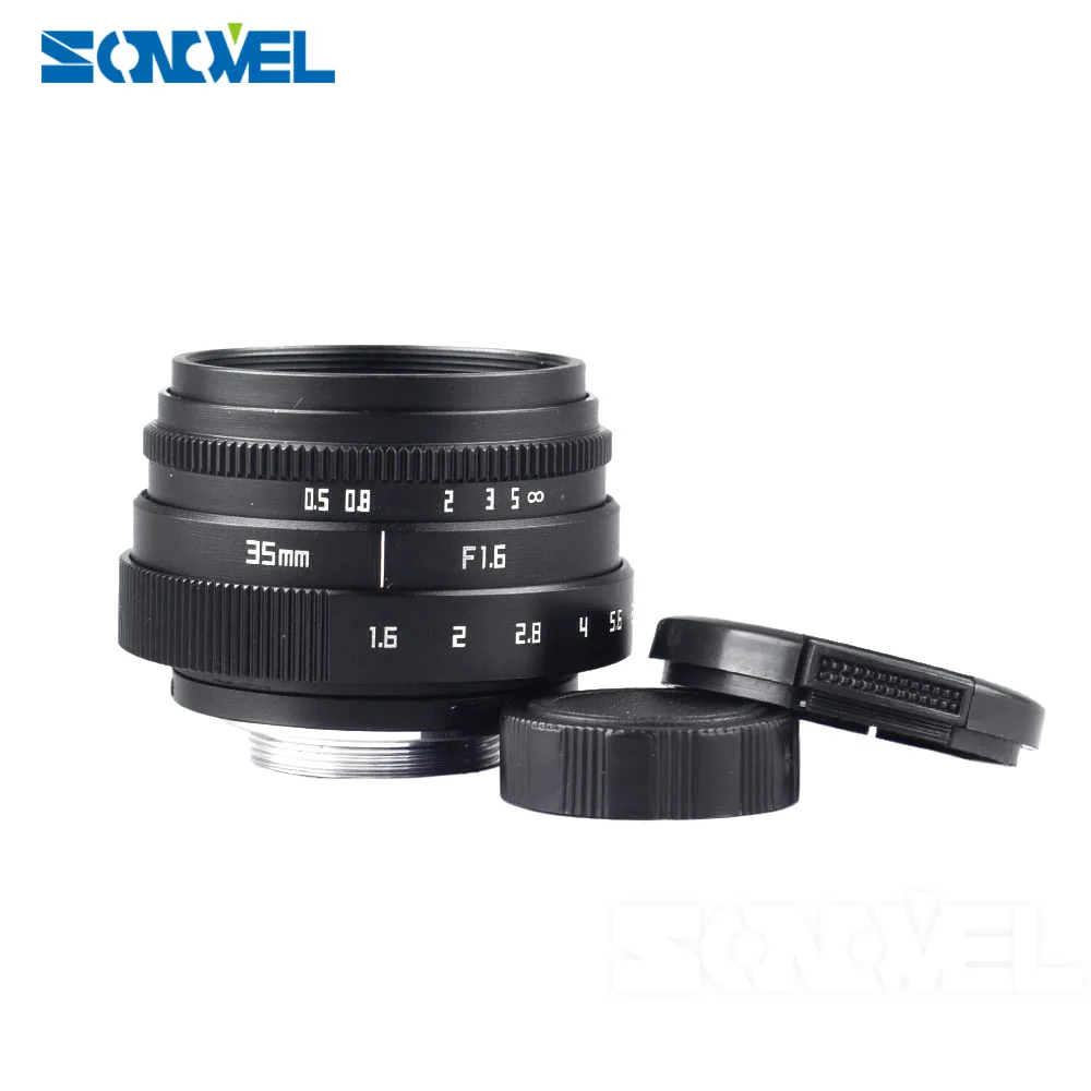 Объектив камеры 35 мм f1.6 C крепление Объективы для видеонаблюдения II N1 Fujifilm Fuji NEX