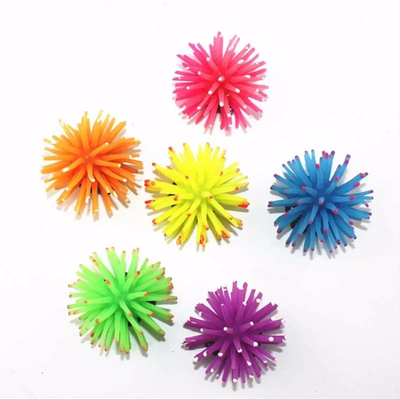 Simulated sea urchin Silicone Aquarium Fish Tank Artificial Coral Plant Underwater Ornament Decor