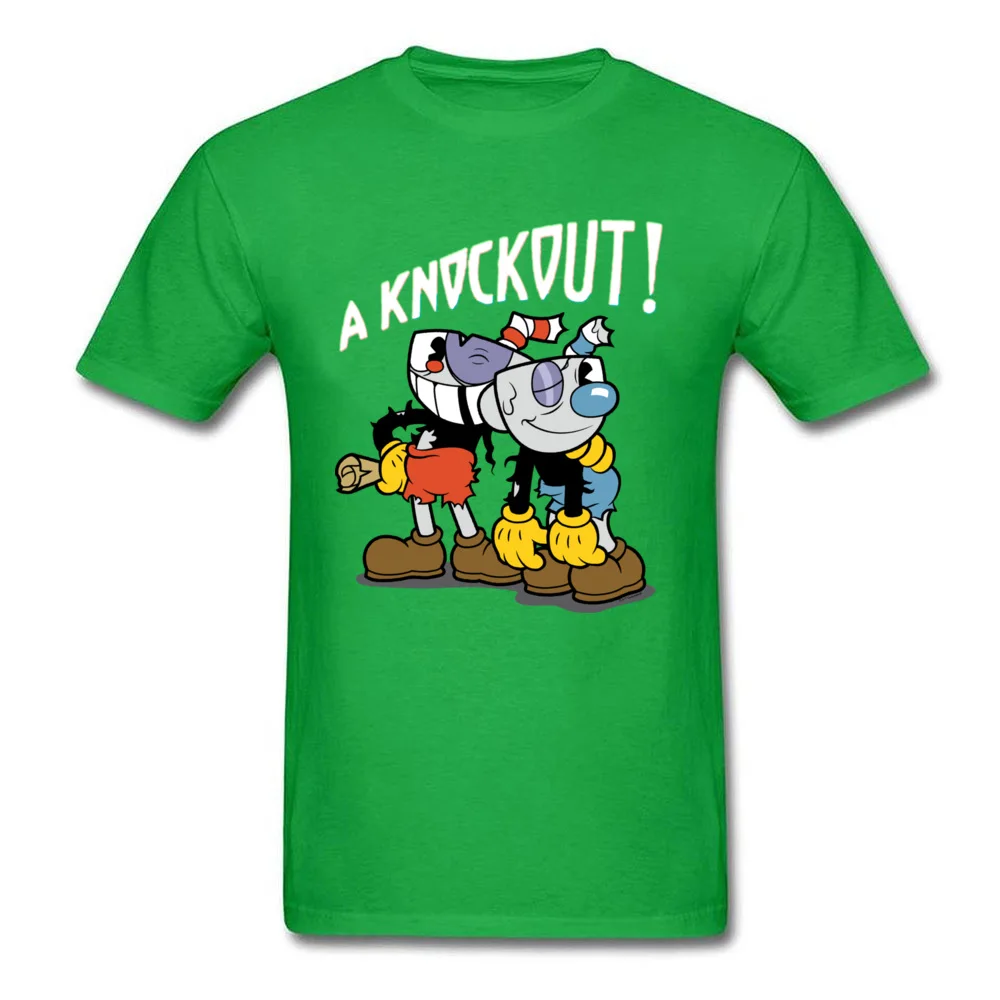 Knockout VALENTINE DAY Cotton O-Neck T Shirt Short Sleeve Family Tops Tees Coupons Printed Tshirts Drop Shipping Knockout green