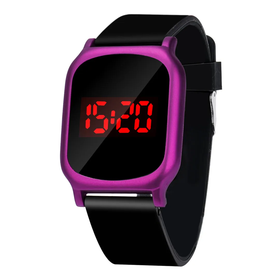 Новые силиконовые часы с цифровым сенсорным экраном, роскошные мужские женские модные светодиодный часы с цифровым датой, Спортивные кварцевые наручные часы Montre Homme#03