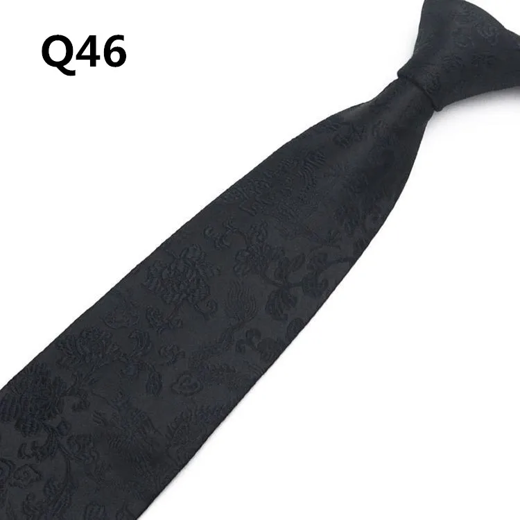Высококачественный мужской галстук, цветочный свадебный деловой галстук, аксессуары для костюма, галстук с цветочным узором, хлопковый галстук, FR18687 - Цвет: Q46