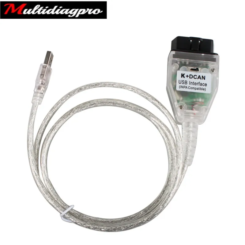 

K+CAN For BMW With FT232RQ Chip with Switch K+D CAN USB OBD Interface INPA Compatible For BMW K-LINE