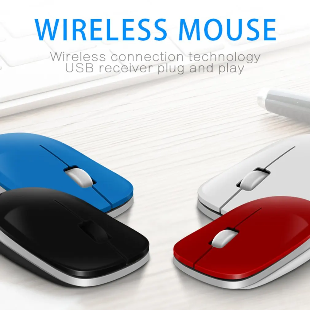 W4 2.4Ghz Wireless Mice Gaming Mouse USB Optical Mouse Gamer Professional Game Mouse for PC Gaming Laptops