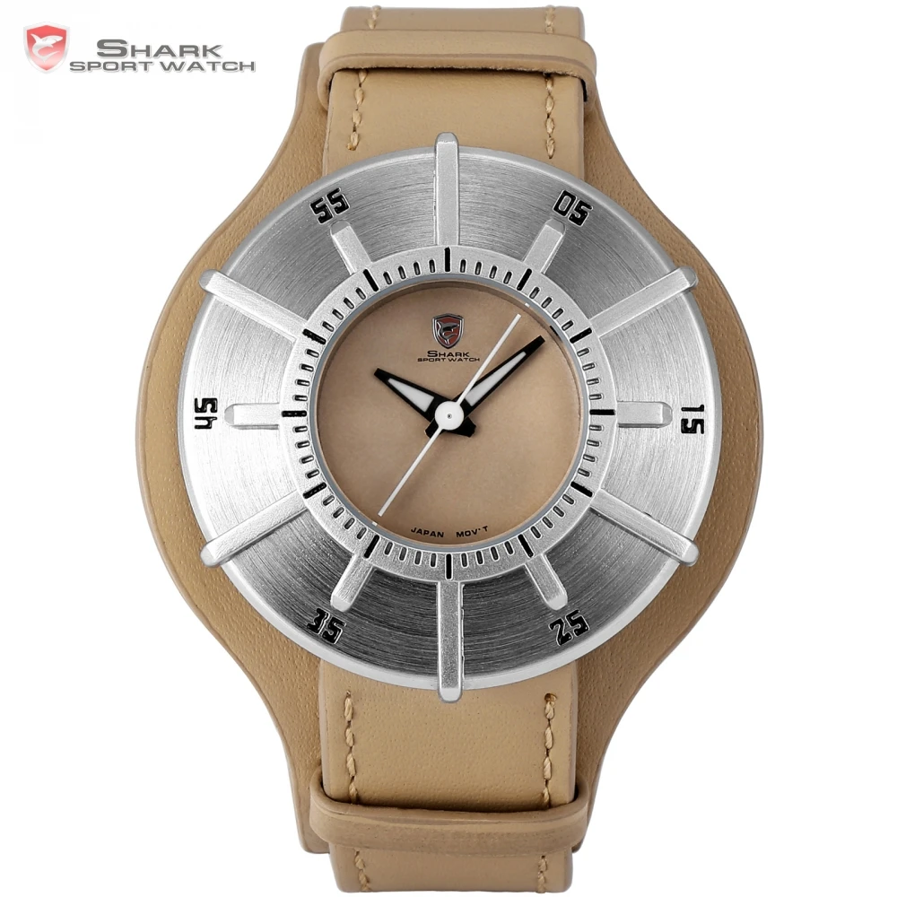 Prix pour Soyeux shark sport montre 2017 nouvelle de luxe de marque hommes argent cadran solaire designer quartz horloge armée brun bracelet en cuir montres/sh481 Prix pour Soyeux shark sport montre 2017 nouvelle de luxe de marque hommes argent cadran solaire designer quartz horloge armée brun bracelet en cuir montres/sh481