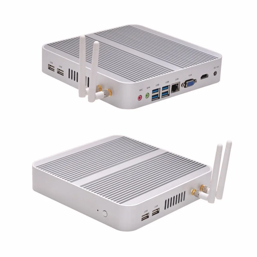 Very cheap industrial linux ubuntu x86 mini server computer core i3-4005u 16G RAM 1T HDD 256G SSD Mini pc