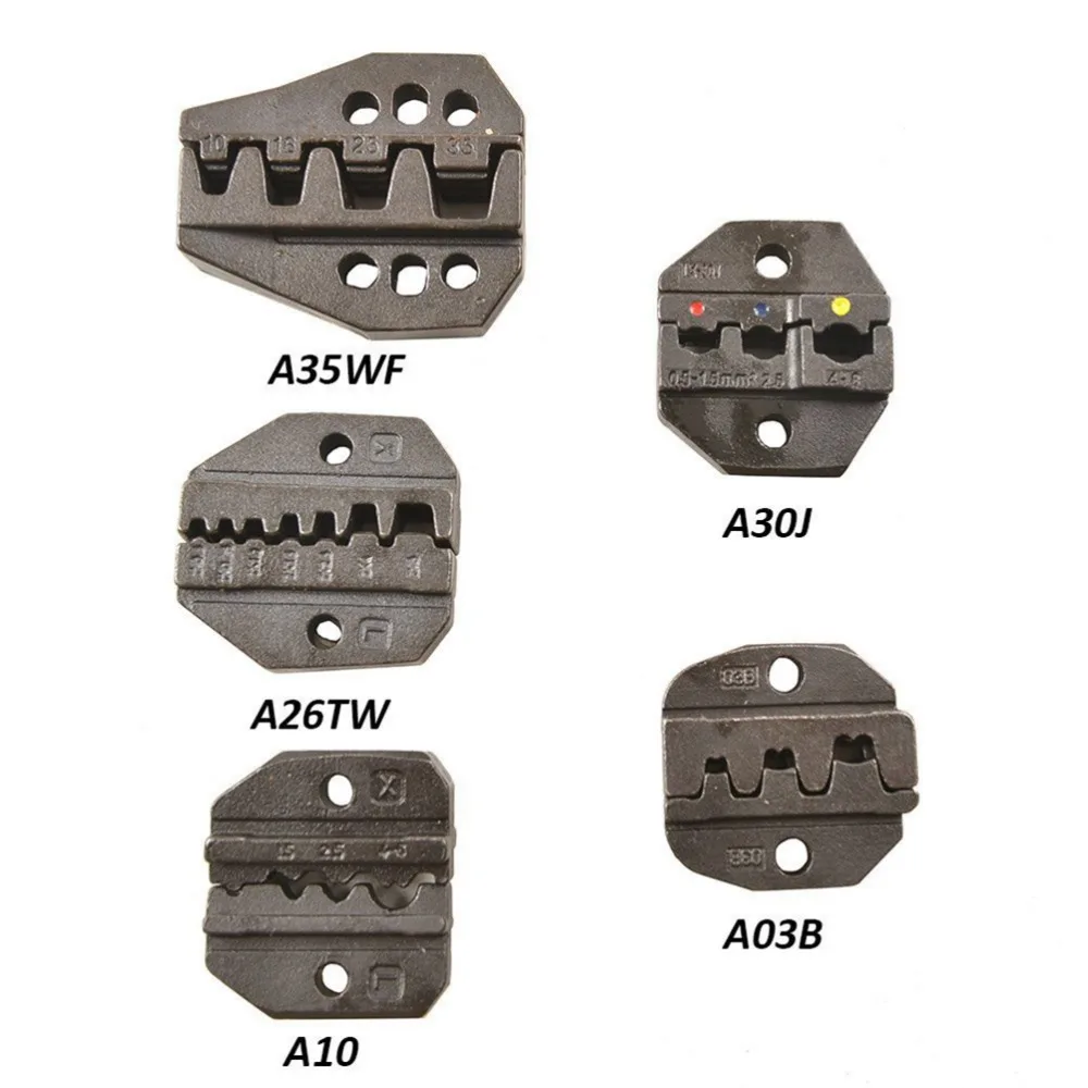 Обжимной ручной инструмент w/Die Kit электрик щипцы провода кабель трещотка обжимной комплект