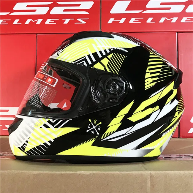 Мотоциклетные шлемы с полным лицом, шлем Moto Kask Capacetes de Motociclista LS2 Шлемы Размер M L XL XXL - Цвет: 10
