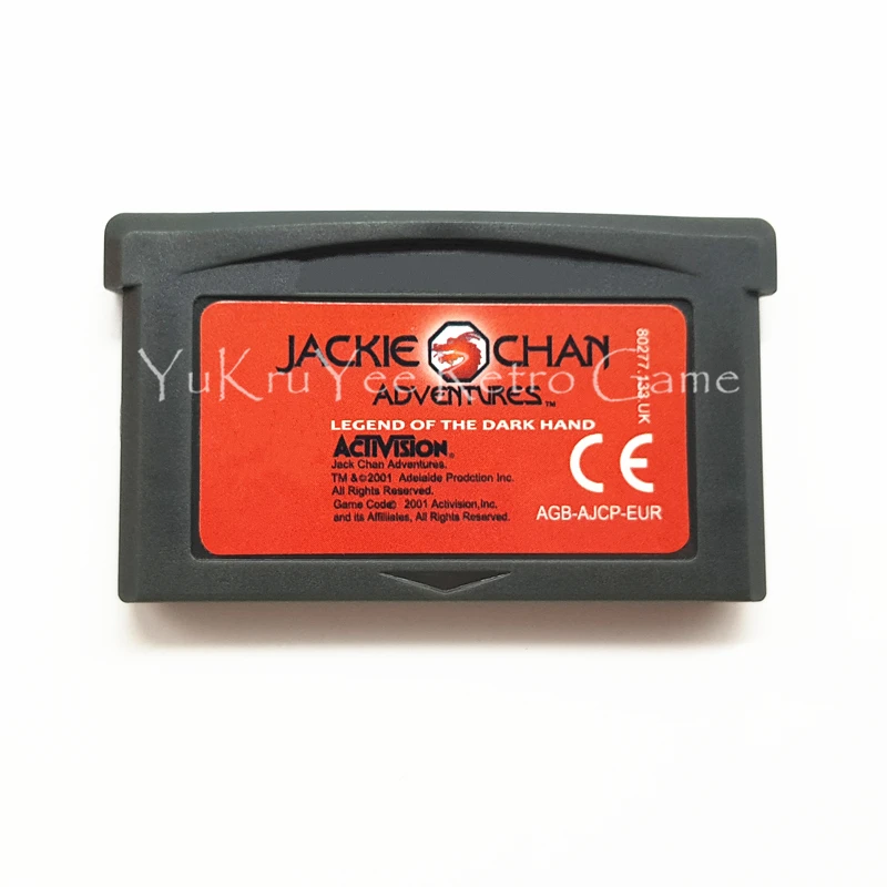 

Jackie Chan Adventures Video Game Memory Cartridge Card for 32 Bit Console Accessories EU Sticker Version