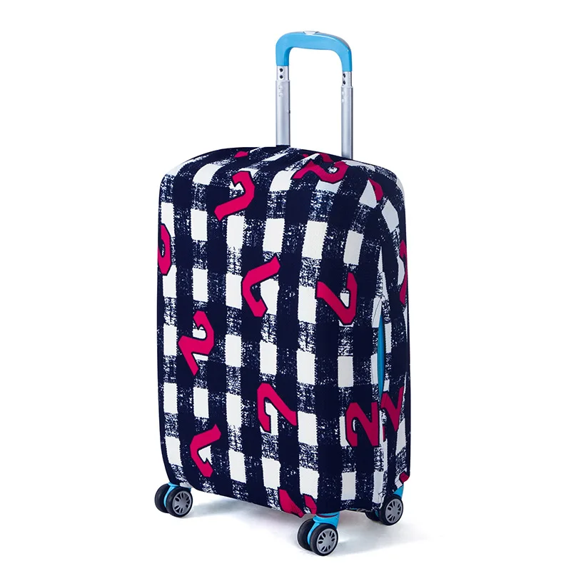 Не пропустите дорожный защитный чехол на чемодан, чемодан, пылезащитные Чехлы, наборы коробок для путешествий, подходят для 18-30 дюймовых чехлов - Цвет: M   Number