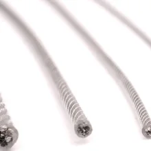 0,3-0,6 мм 50-100 м, 1X7 304 проволочный Канат из нержавеющей стали с ПВХ покрытием мягче рыболовный кабель с покрытием бельевая веревка Тяговый канат