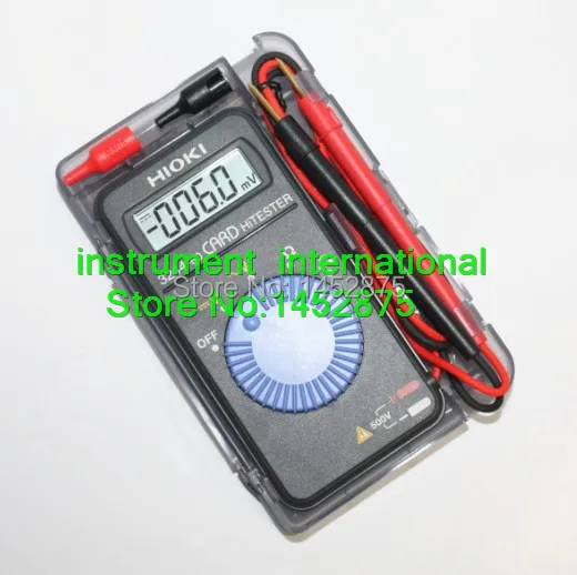 HiTester Цифровой мультиметр Hioki 3244-60 Card автоматическое энергосберегающее