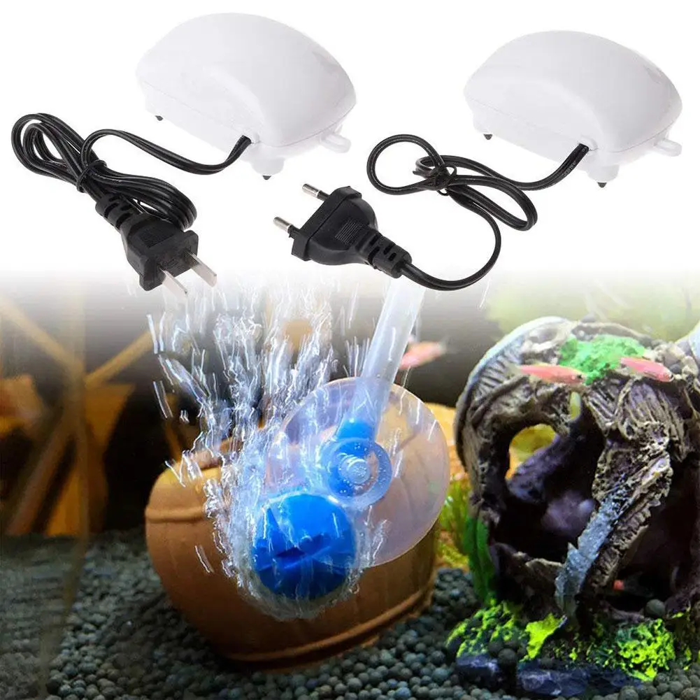 

Ultra Low Noise Aquarium Air Pump Fish Tank Mini Air Compressor Oxygen Pump Aquarium Fish Tank Oxygen Pump