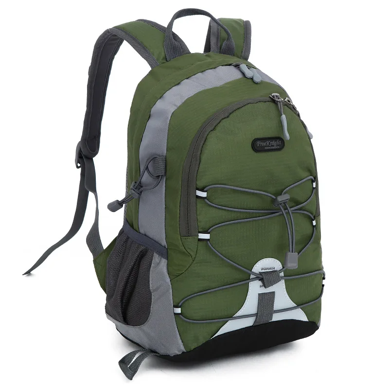

European and American style Solid high quality Nylon men backpack shoulder bag Schoolbag computer Travel bag women backpack