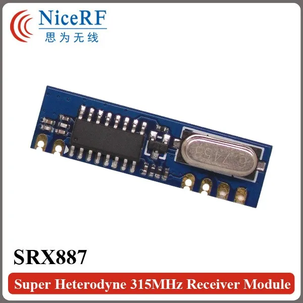 SRX887-Super Heterodyne 315MHz Receiver Module