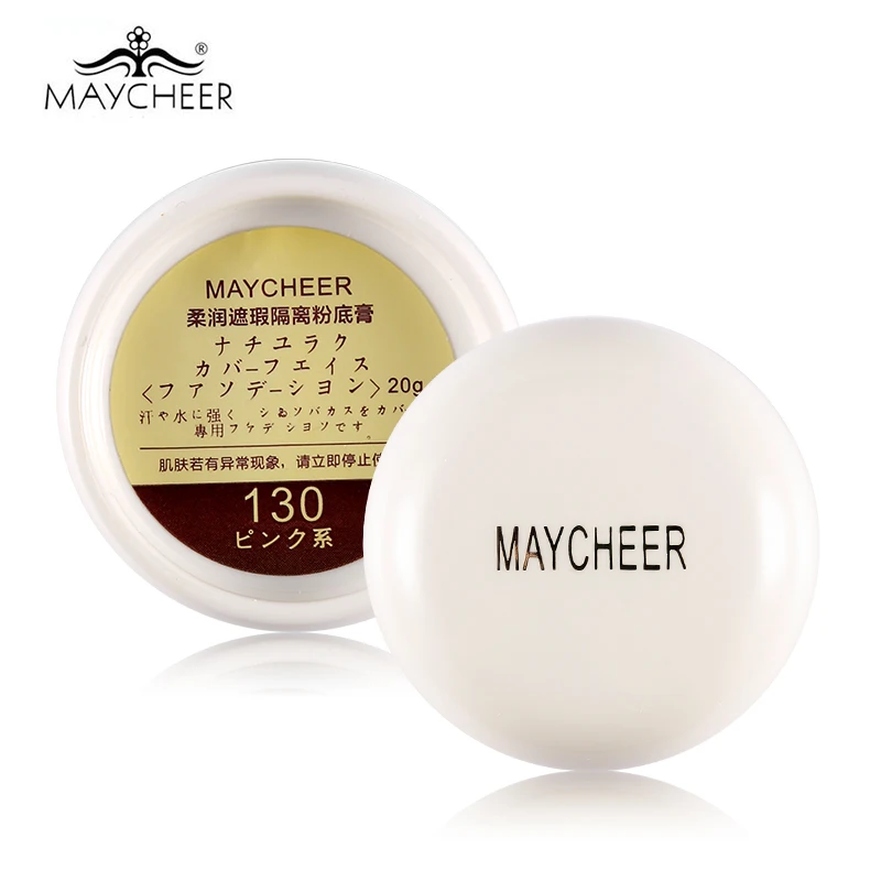 Бренд MAYCHEER SPF30 крем-консилер Палетка водонепроницаемый контроль маслом потрясающий полное покрытие основа для лица основа для макияжа