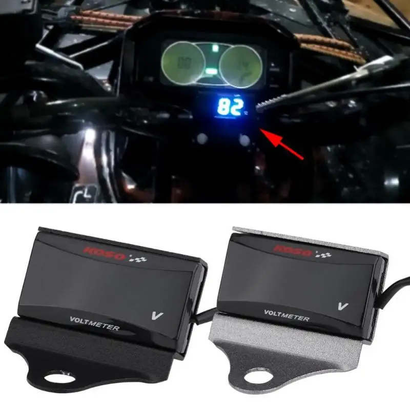

Motorcycle Meter Universal Aluminum Alloy Motorcycle Instrument Bracket Voltmeter Water Temperature Meter Mount Stand Support