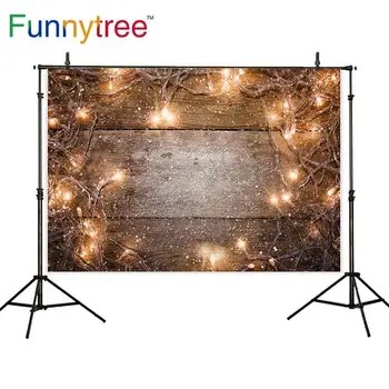 

Funnytree photographic background light wood abstract celebration Christmas decoration vintage tradition photography backdrop