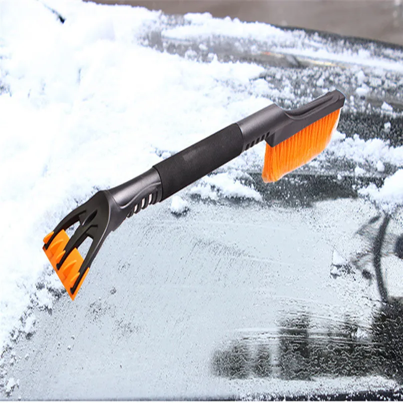 Автомобиль ABS снег скребок для льда SnoBroom щетка для удаления лопаты зима