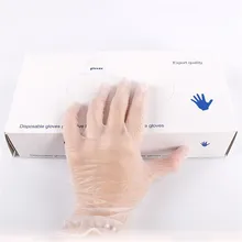 Перманентные принадлежности для макияжа 50 шт./кор. одноразовый резиновый татуировка бровей и губ перчатки с размером Маленький Средний Большой