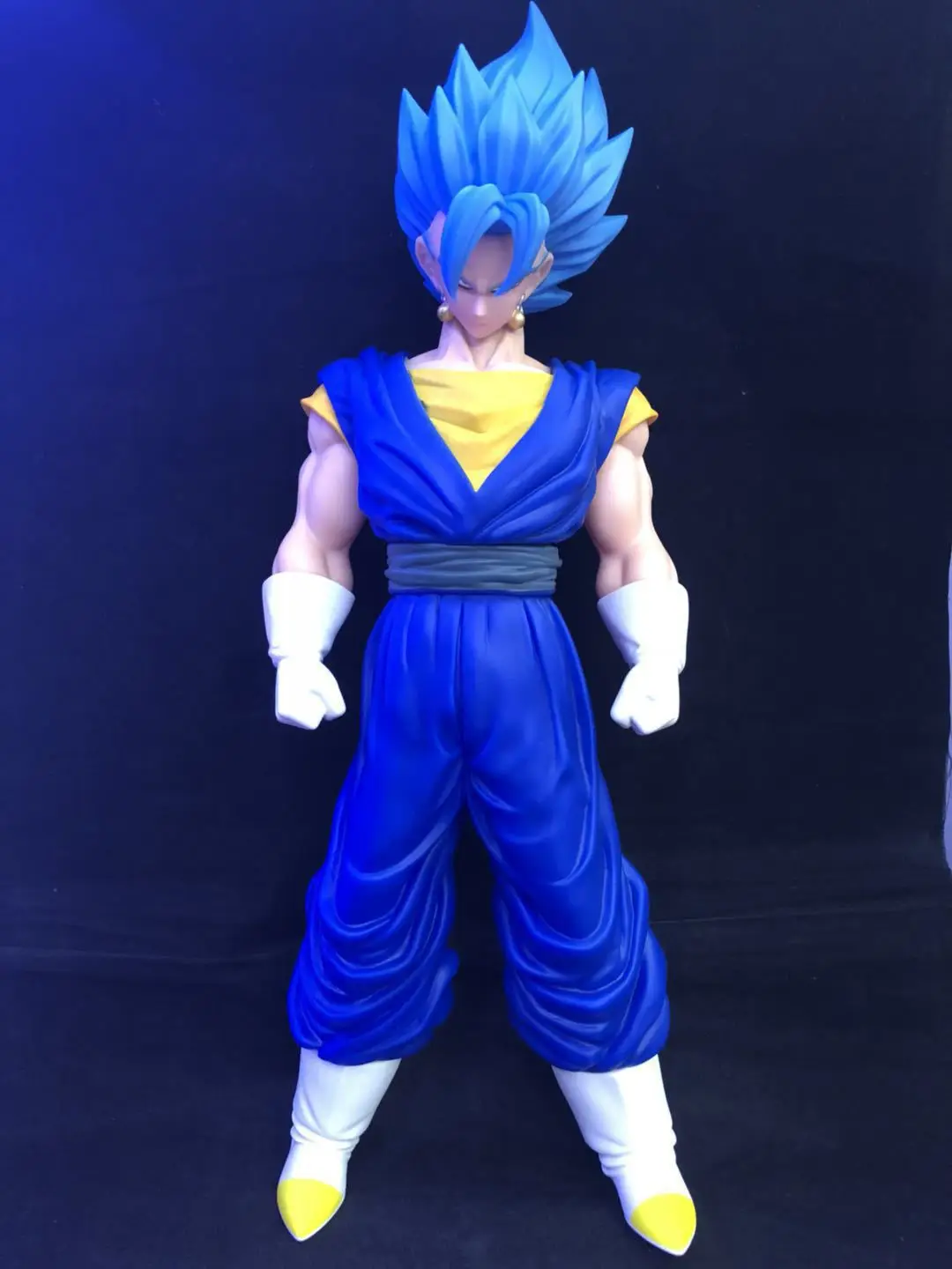 36cm Super Saiyan Son Gokou Blue Hair PVC Model Collection ...