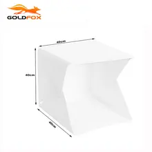 40x40x40 см lightbox мини Софтбоксы светодиодный Аксессуары для фотостудий складной легкий поле номер Фон фотографии световой короб Софтбоксы палатка комплект