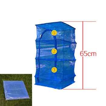 

Outdoor 3 Layer Hot Sale Shelf Hang Cage Fish Rack Hanging Drying Tableware Food Dry Net high grade