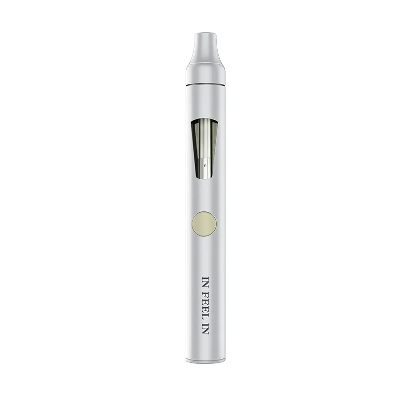 

In Feel In Vape Pen Kit Ego 2Ml Tank 0.3Ohm With Built-In 650Mah Battery Electronic Cigarette