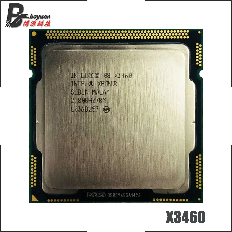 Четырехъядерный процессор Intel Xeon X3460 2,8 ГГц L3 = 8M 95W LGA 1156