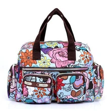 Femmes sac à main 2015 nouvelle mode impression Nylon imperméable Messenger épaule sacs occasionnels femmes sac taille 31 * 22 * 11.5 cm YA0337