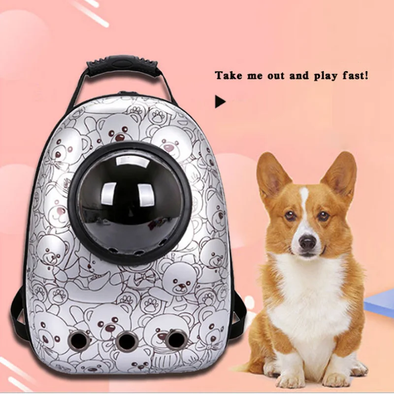 

Newly Space Capsule Pet Carrier Backpack Waterproof for Cat Small Dog XSD88