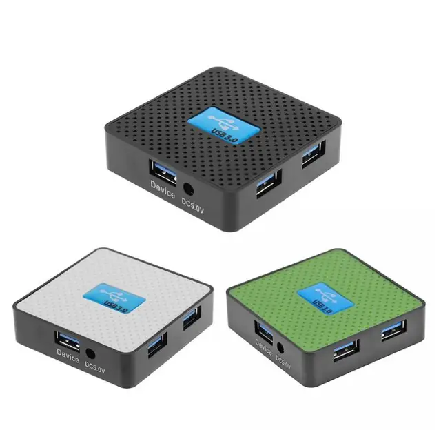 Best Price VODOOL Aluminum External 4 Ports USB 3.0 Hub High Speed Adapter Splitter Converter for Laptop Desktop PC Computer Accessories Best Price VODOOL Aluminum External 4 Ports USB 3.0 Hub High Speed Adapter Splitter Converter for Laptop Desktop PC Computer Accessories