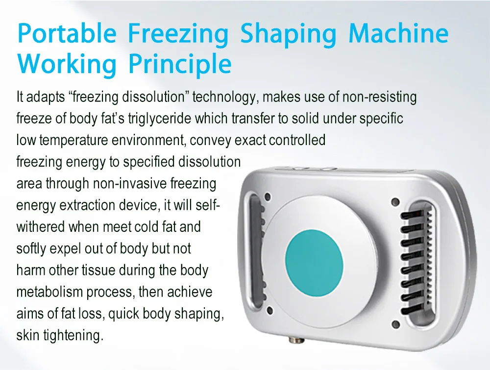 Fat Freezing Anti Cellulite Cryolipolysis Body Slimming Therapy Machine