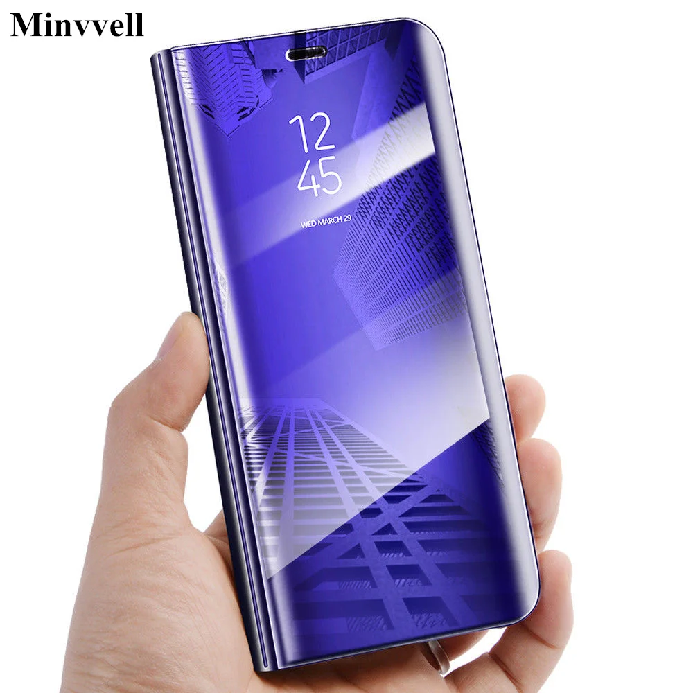 Clear Mirror Smart View Flip Stand Case Cover For Xiaomi Mi 6 5X 6X Mix