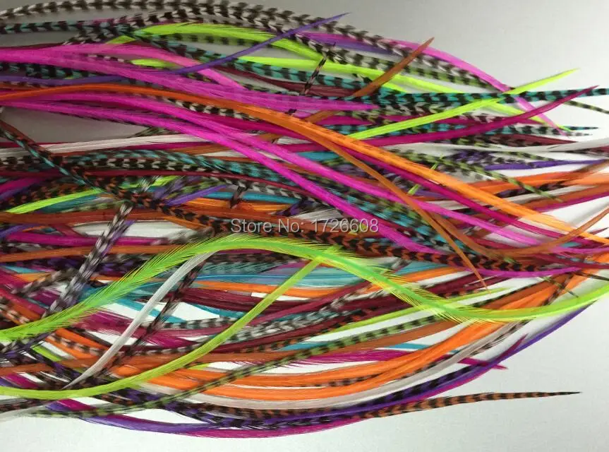 100PCS/LOT WHOLESALES WHITING METZ ROOSTER SADDLE HACKLE FLY TYING