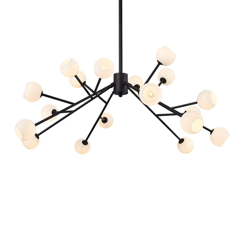 Nordic-pastoral-small-restaurant-bar-living-room-pendant-lights-modern-glass-ball-magic-bean-spider-clothing (3)