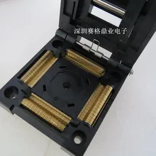 IC51-1764-1505-5 QFP176 TQFP176 горящая розетка позолоченная тестовая плата для интегральных схем тестовое гнездо для сиденья