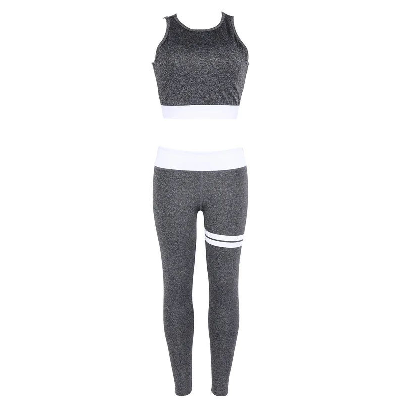 

Sport Clothes for Women Yoga Outfit Fashion Gym Clothing Sexy Backless Crop Top High Waist Legging 2 Piece Set Workout Tracksuit