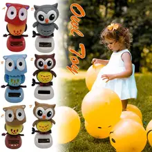 Солнечный Творческий качели Сова качающаяся голова кукла мультяшное украшение подарок детские игрушки