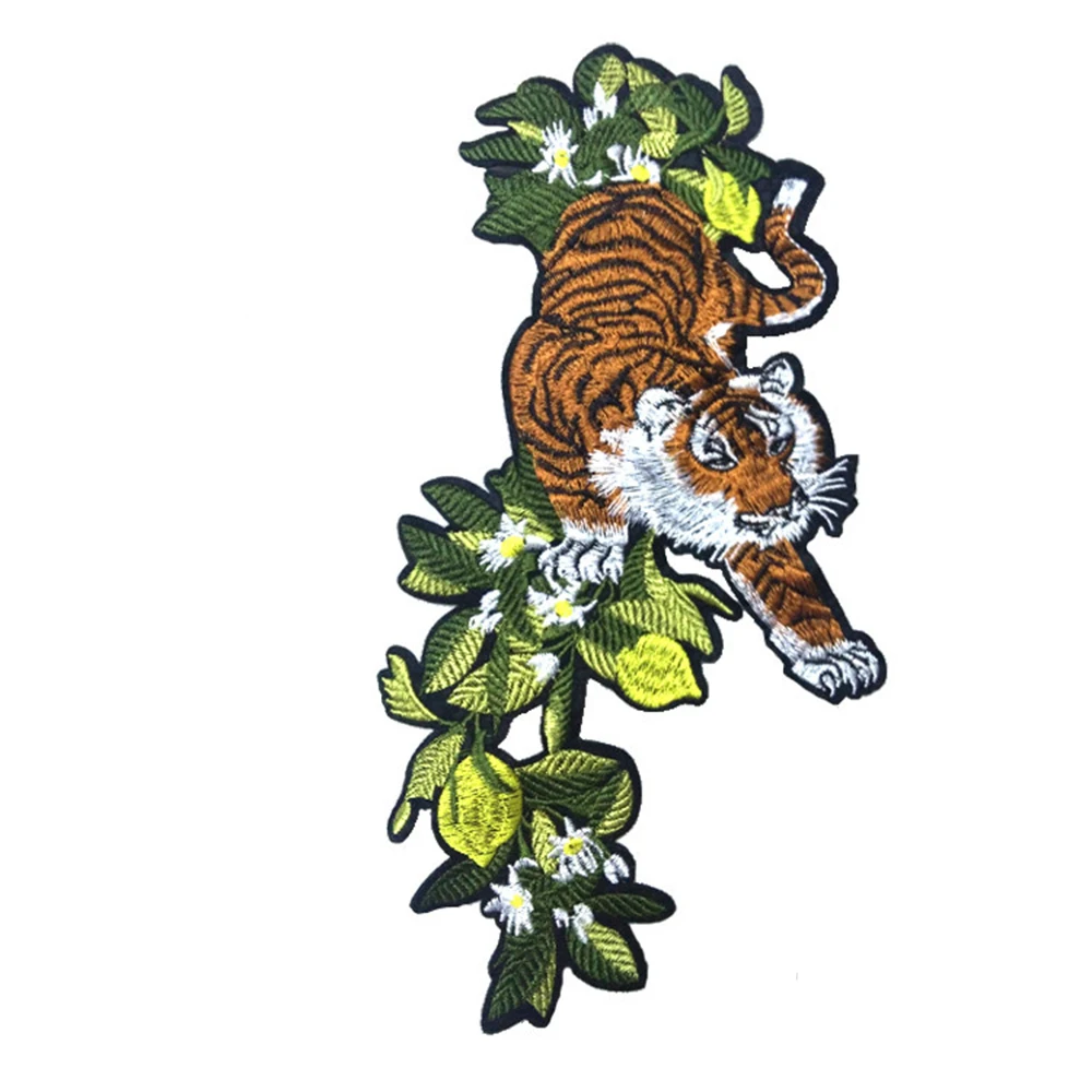 Bushes-Tiger-Embroidered-Patches-Sew-On-Motif-Applique-DIY-Accessory (2)