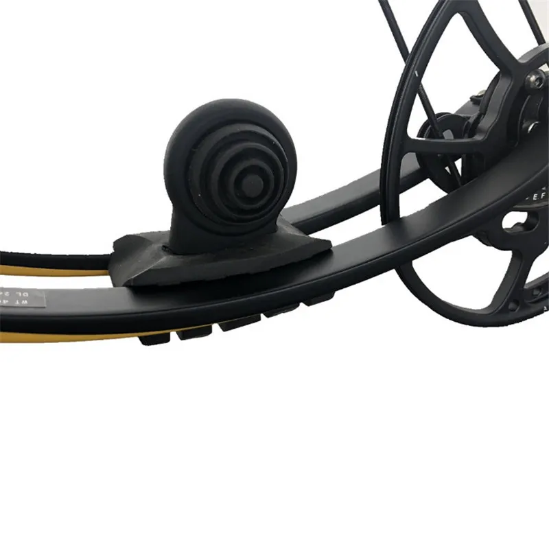 

2pcs Compound Bow Stabilizer Absorbing Rubber Archery Bow Vibration Limb Damper Hunting Arrow Shock Damping Outdoor Shooting