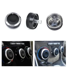 Beler 3 шт. алюминиевый сплав и ABS пластик Кондиционер A/C ручки переключатель для Mazda 6 2003 2004 2005 2006 2007 2008